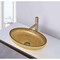 Castello Usa Lucine 21-inch Bathroom Vessel Sink - Gold CB-VC-4-G18K-21 - alternate 5
